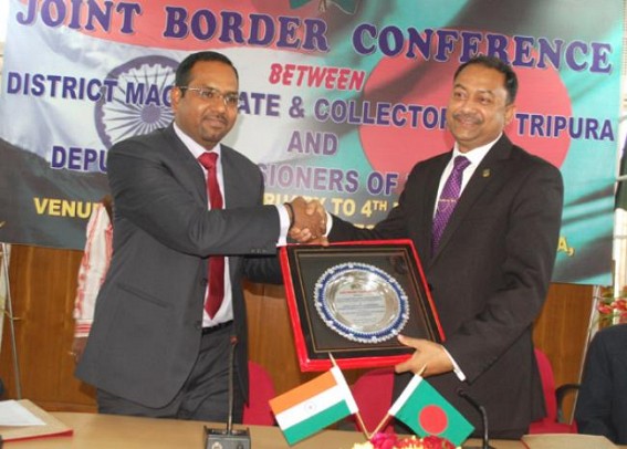 Indo-Bangladesh DM-DC level meet ends with fruitful measures: Next meeting to be held in Bangladesh